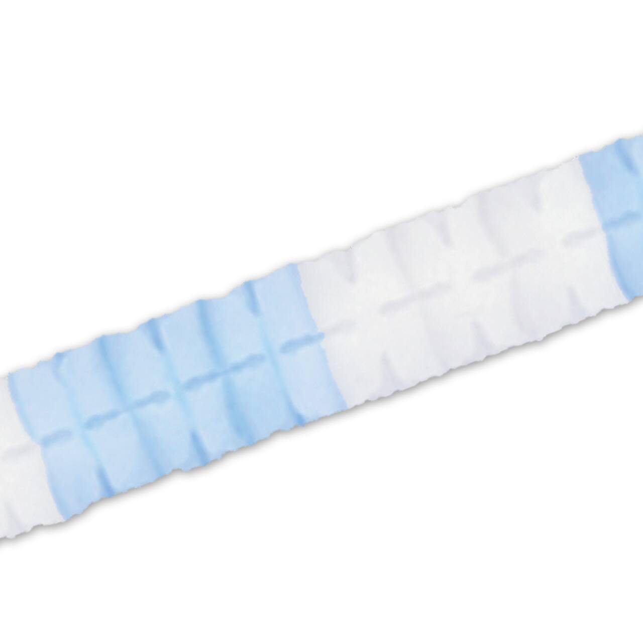 Beistle 12ft. Light Blue & White Leaf Garlands, 2ct.